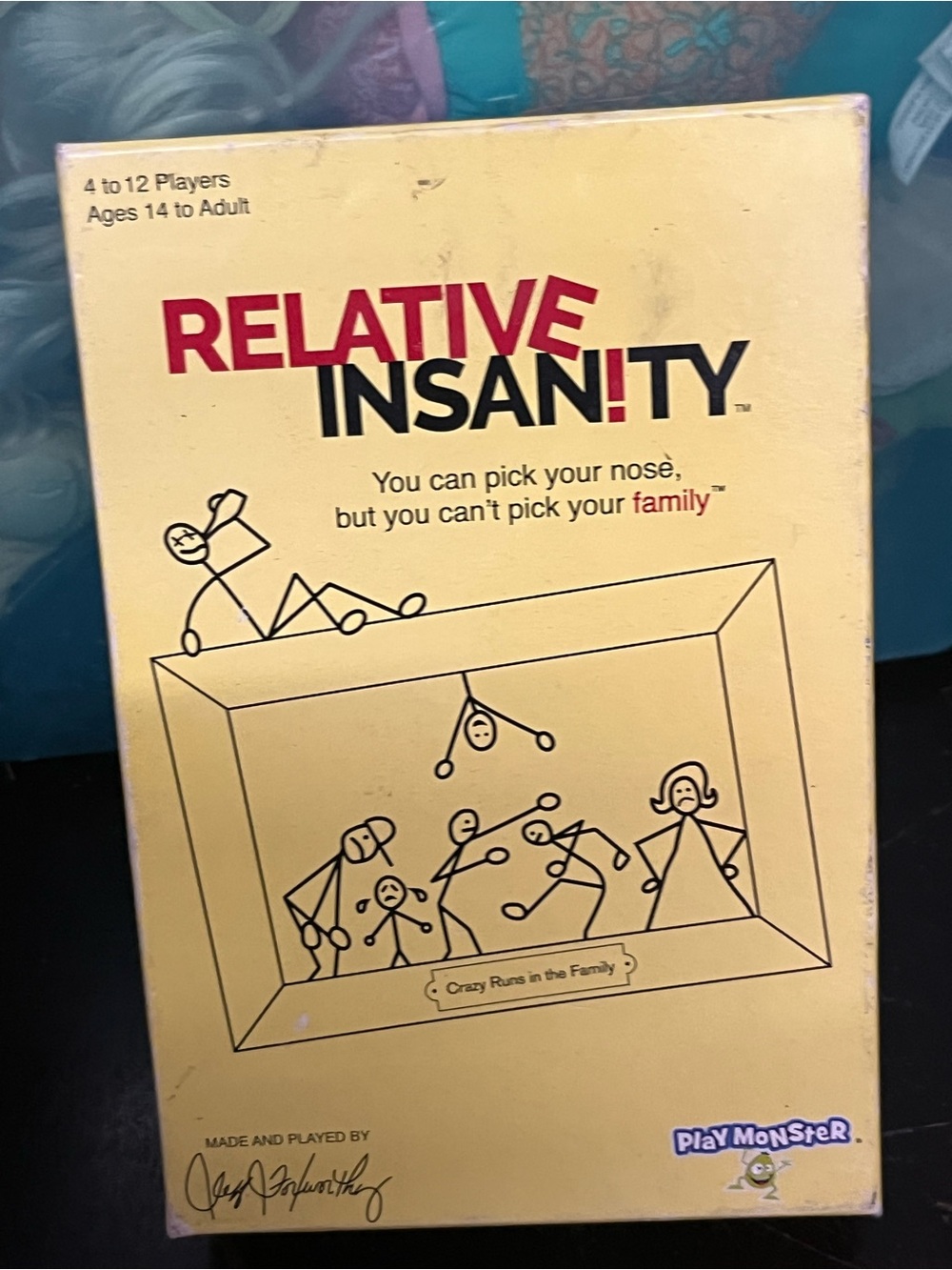 Relative Insanity Adult Family Party Game Jeff Foxworthy NEW
